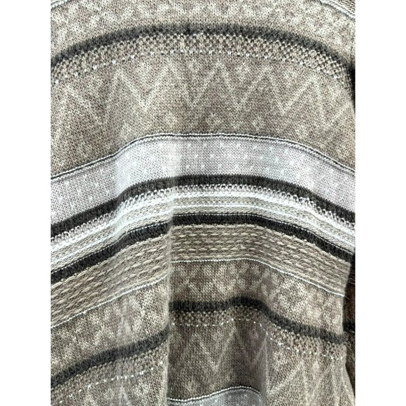 LIZ CLAIRBONE, Women CARDIGAN, long sleeve, COLOR BROWN, SIZE XL - Picture 13 of 13